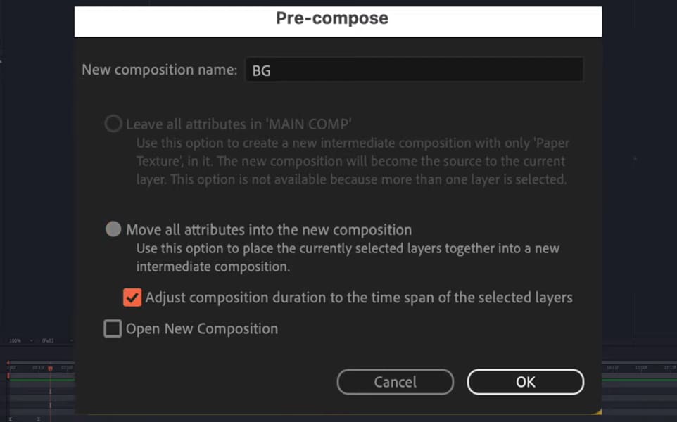 duplicate the precomp