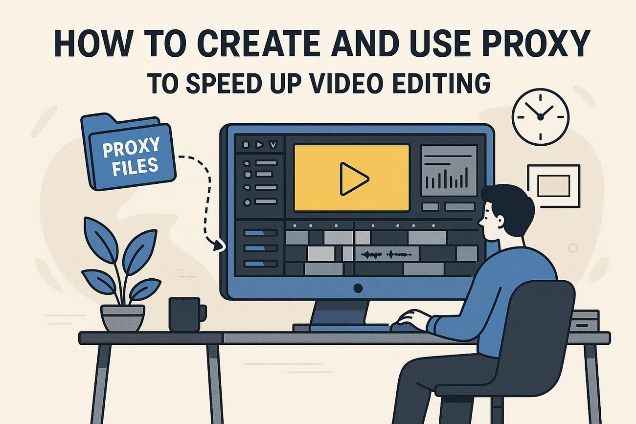 create and use video proxy files