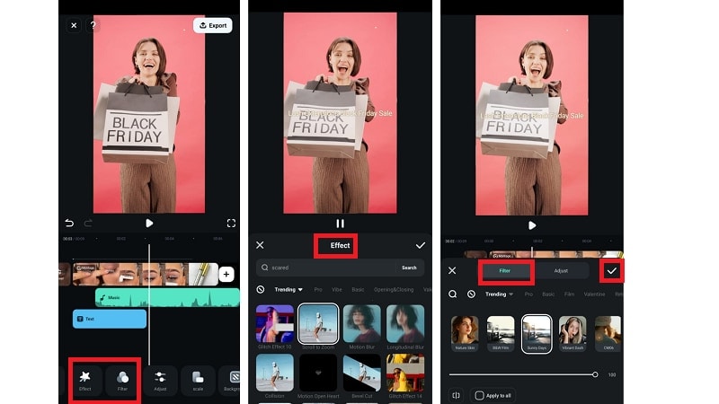 use different captivating text and graphics