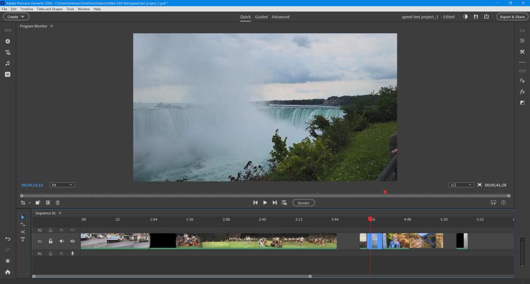 premiere elements video editor