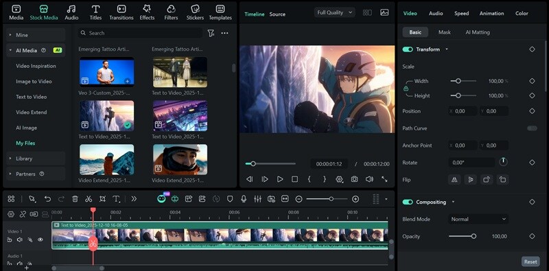 generate and review the style transfer