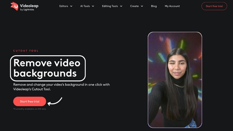videoleap bg remover