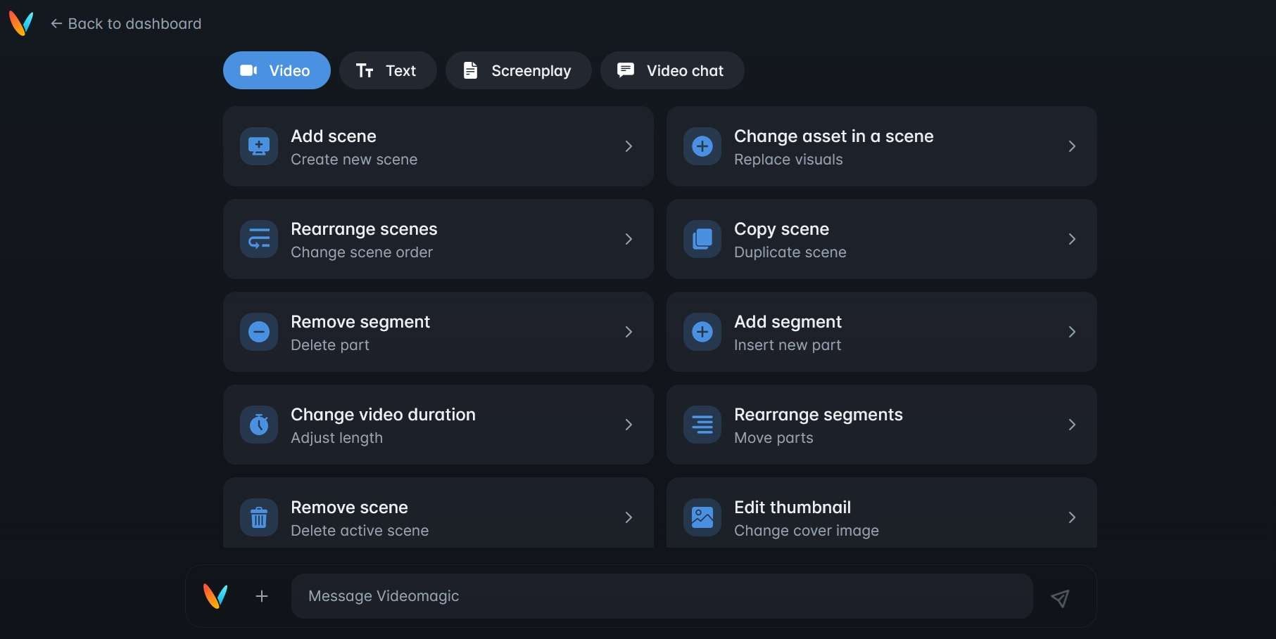 videomagic ai editor