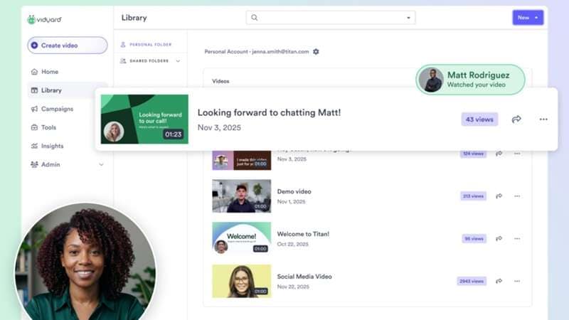 vidyard video messaging platform