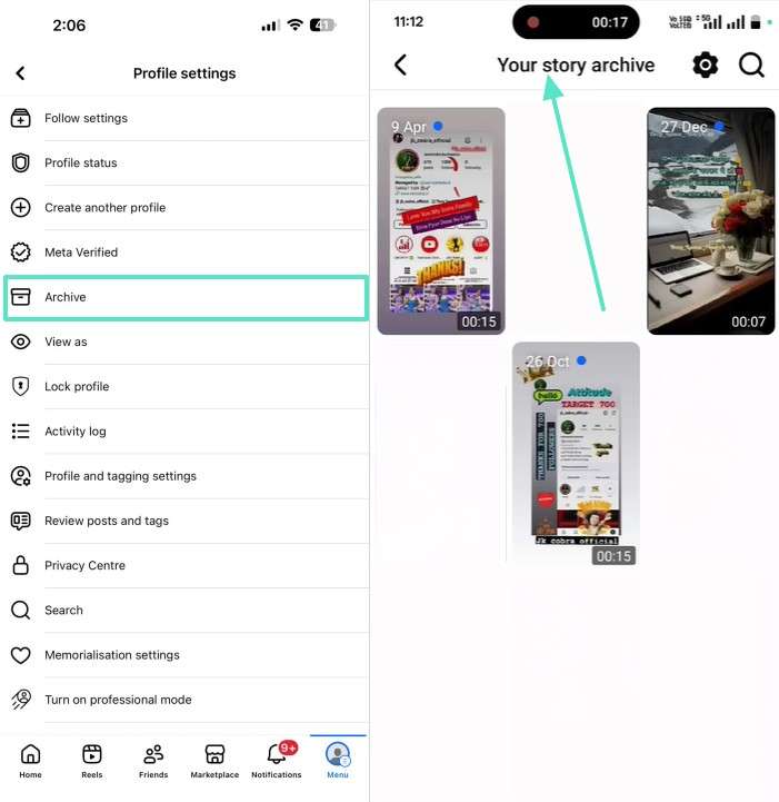 access story archive phone