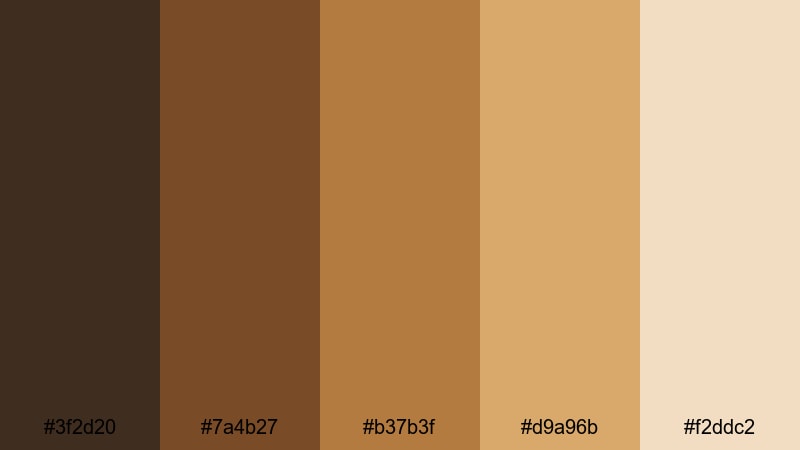 village market cloth medieval color palette with hex codes