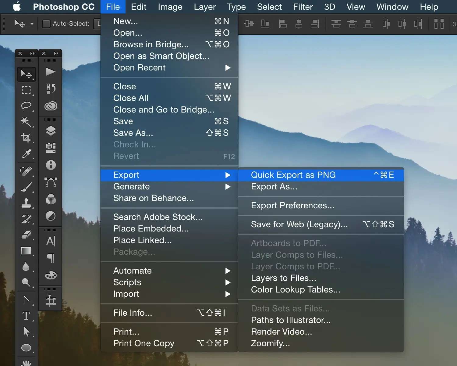 export and save