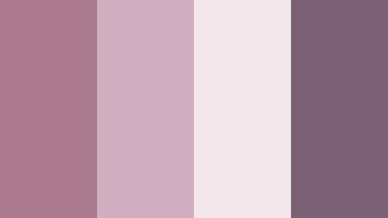 vintage lace mauve dusky mauve color palette with hex codes