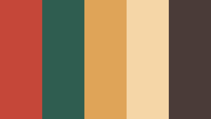 vintage toy shop holiday color palette color palette with hex codes