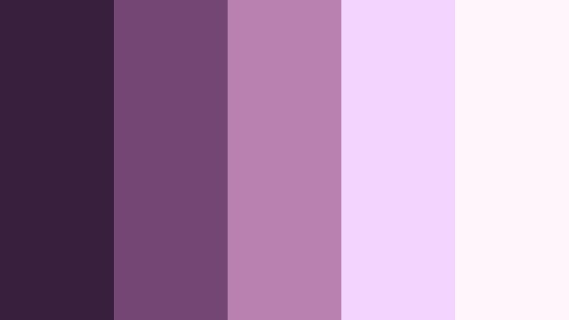 violet diary memoir film shadow purple color palette with hex codes