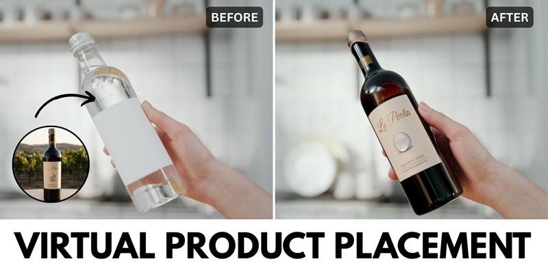 AI-powered virtual product placement workflow in Wondershare Filmora
