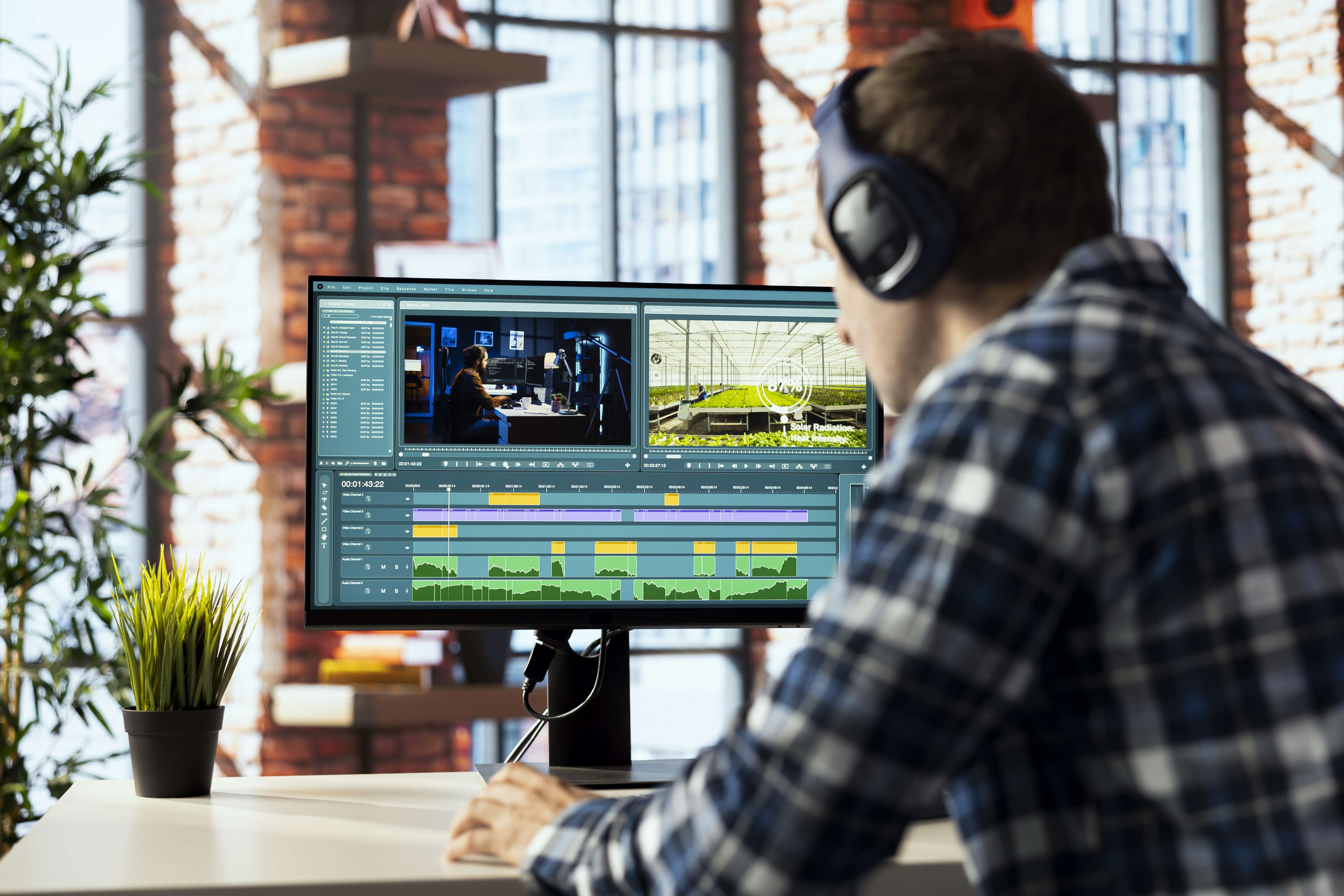 video editor using vfx software