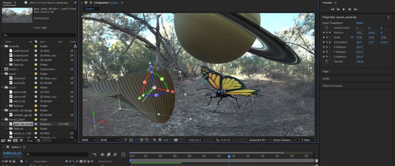 adobe after effects vfx software