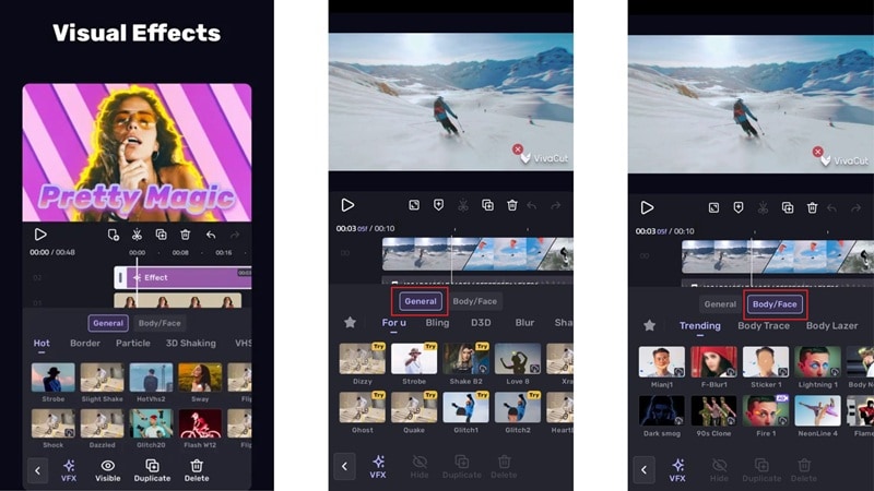 vivacut vfx video editor