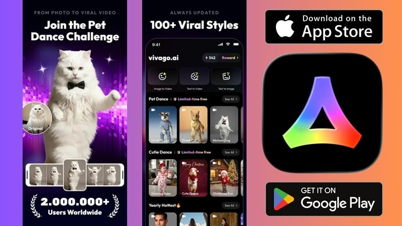 vivago ai on android and ios
