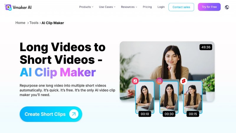 vmaker ai as a vizard ai alternative