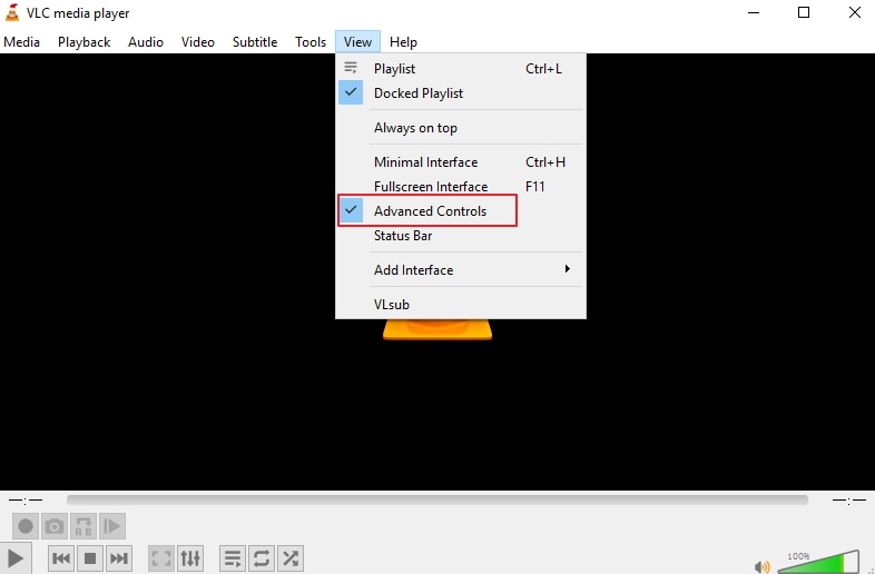 trim videos in windows 10 using VLC