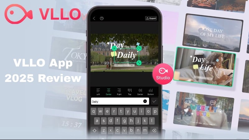 reviewing vllo video editing app