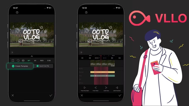 vllo app mobile video editor