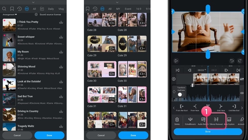 vllo editing app new templates and features