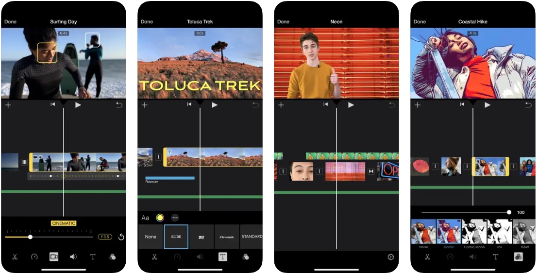 imovie vlog editing app