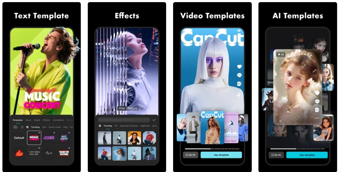 capcut vlog editing app