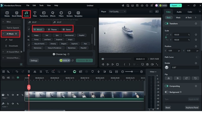access royalty free music for vlogging