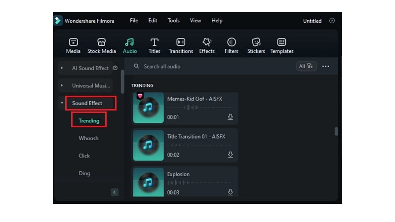 app sound effects