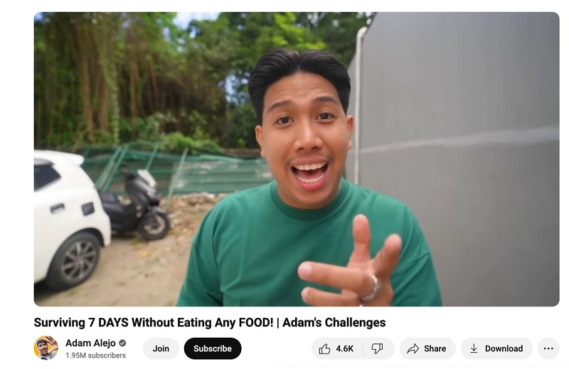 challenge style vlog