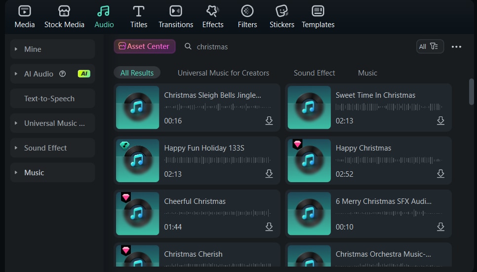 christmas music