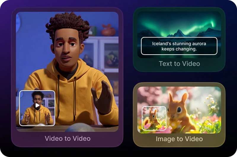 vmake ai video generator feature