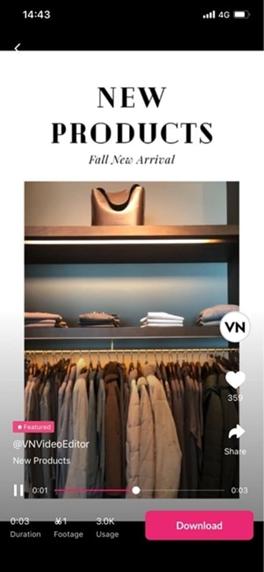 product intro template