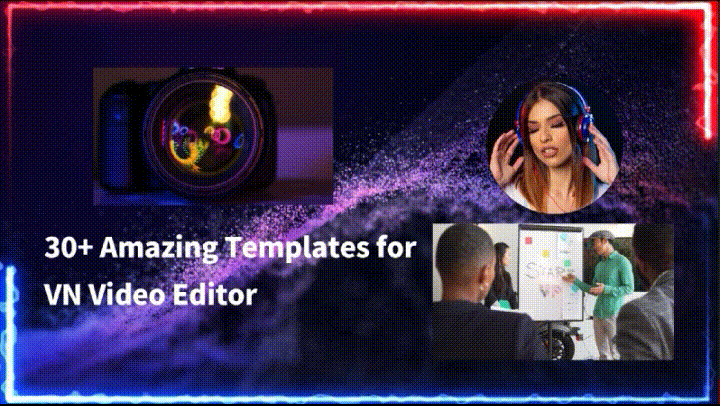 amazing templates for vn video editor