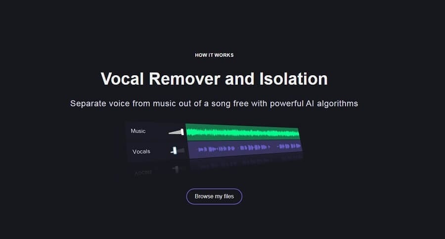 online vocal remover
