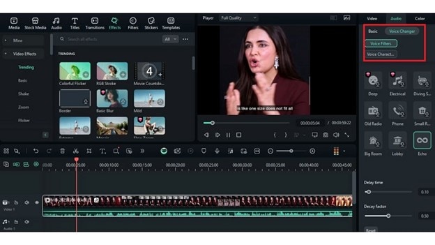 customize anonymous voice effects
