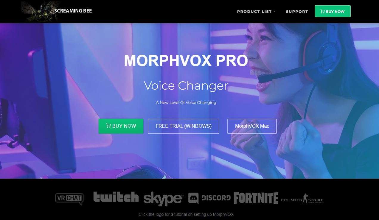 create a distinctive voice with morphvox pro