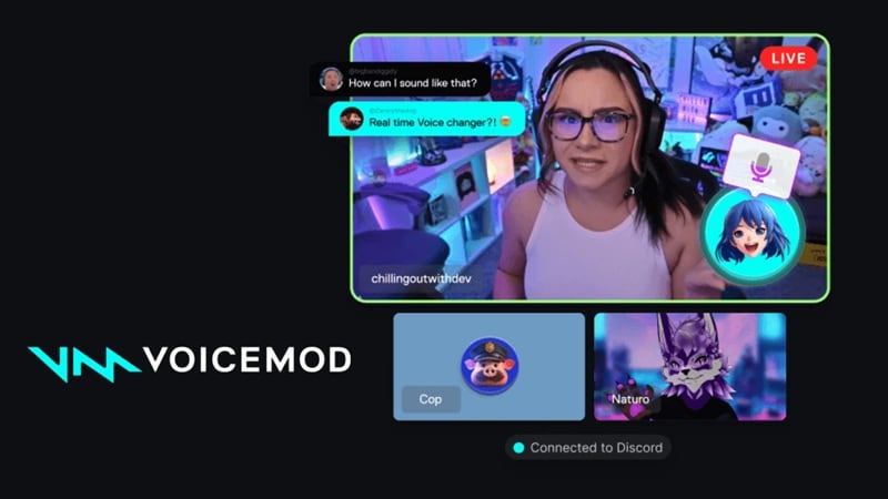 reviewing voicemod voice changer