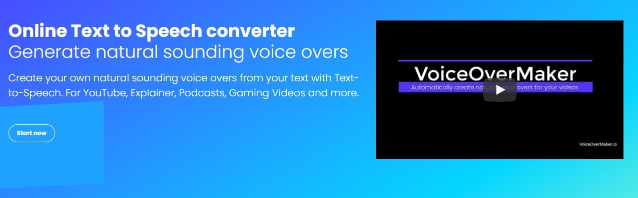 Online VoiceOverMaker.io  Voice Generator  