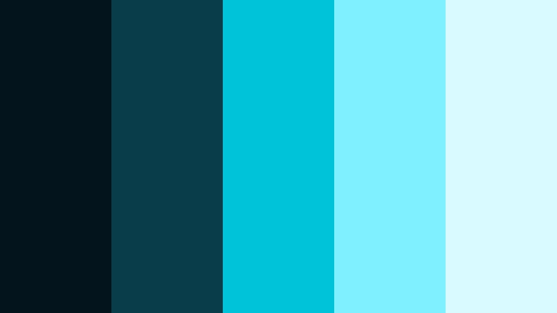 void engine cyan vfx color palette color palette with hex codes