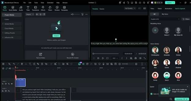 access filmora ai cloner