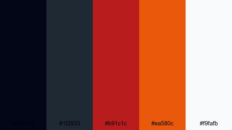 volcano studio branding volcano color palette with hex codes