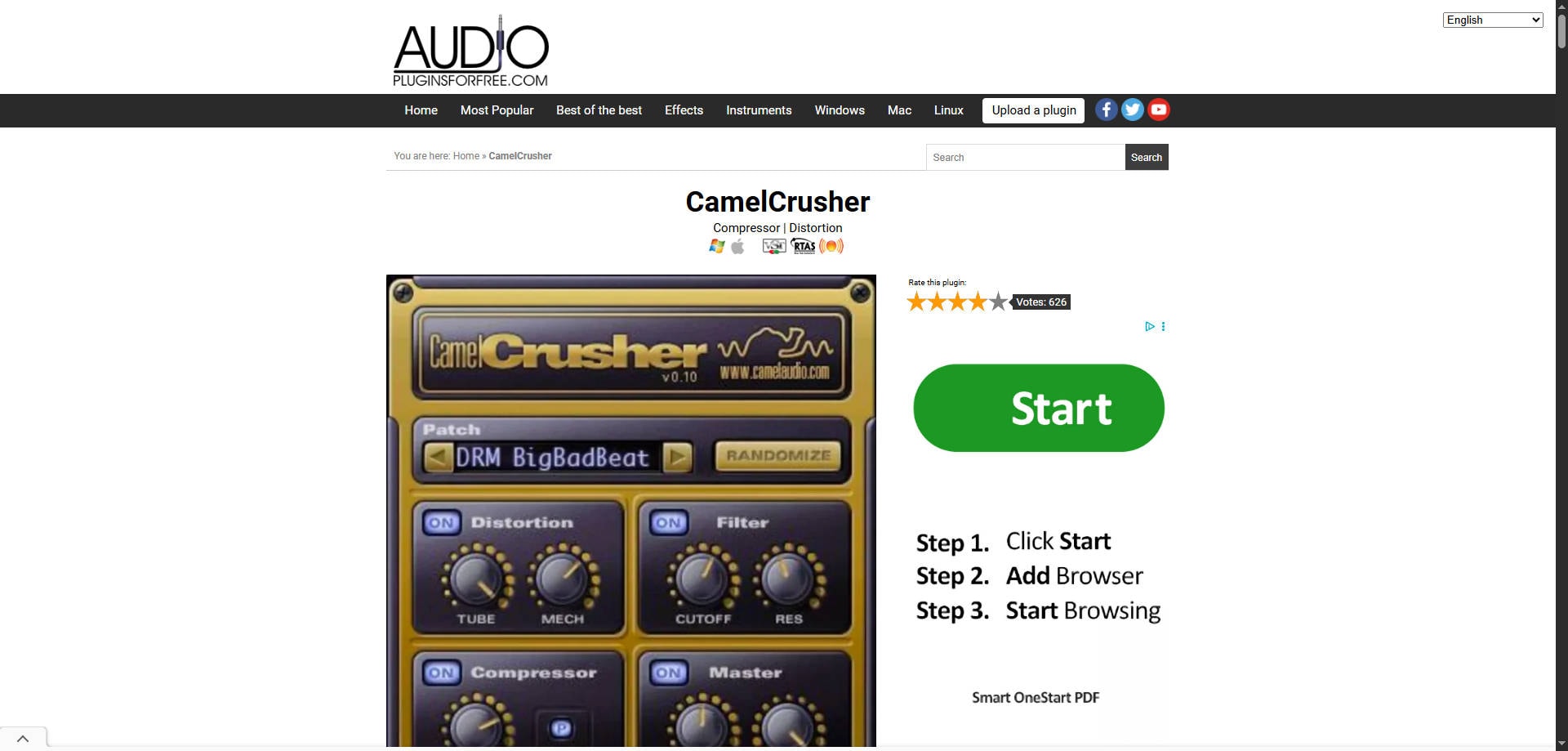 CamelCrusher vst plugin