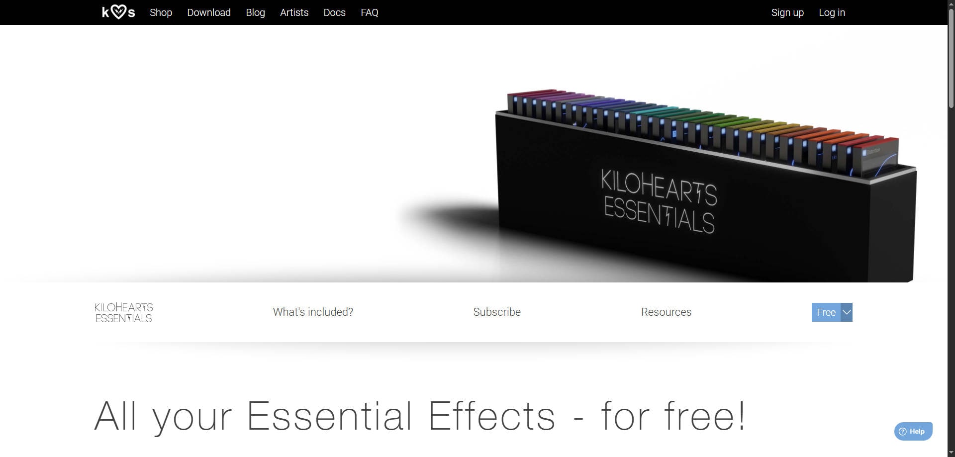 Kilohearts Essentials vst plugin