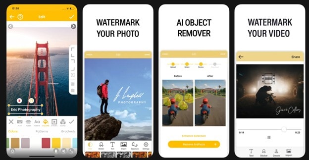 watermark maker screenshots