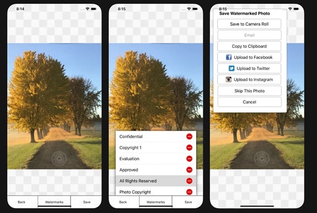iwatermark screenshots