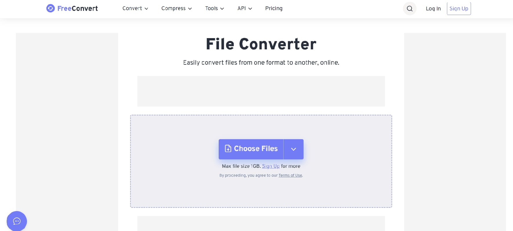 free convert online converter interface