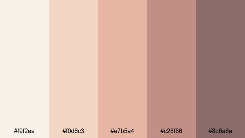 wedding dunes romance white sand color palette with hex codes