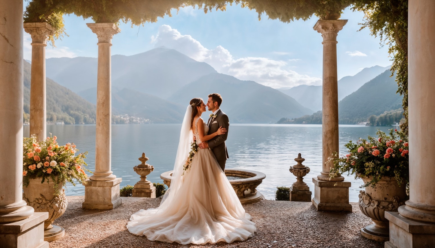 free wedding cover photo from freepik