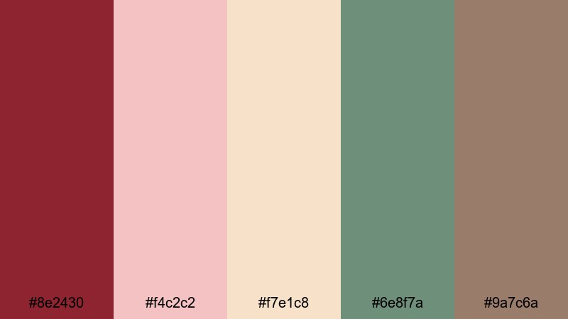 wedding toast burgundy burgundy maroon color palette with hex codes