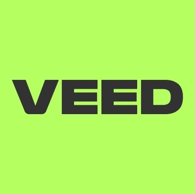 veed io video editor logo image